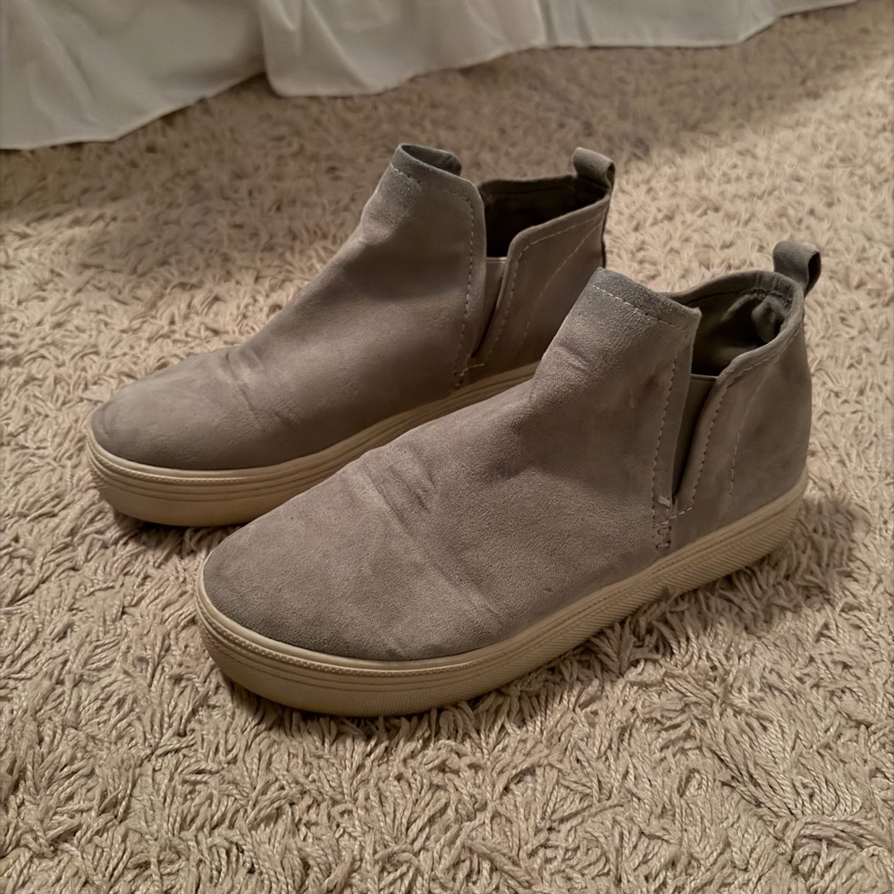 Dolce Vita Gray Slip-On Sneakers